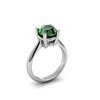 Image 1 : Emerald 1.70ctw Ring 14kt White Gold
