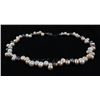 Image 2 : 262.49CTW 18" BLACK-WHITE-PEACH-LAVENDER FRESHWATER PEA