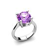 Image 1 : Amethyst 3.30ctw Ring 14kt White Gold