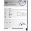 Image 2 : EGL USA 1.00ctw Certified AsscherBrilliant Diamond E,VV