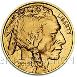 One Ounce 2012 Gold Buffalo Coin Uncirculated