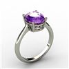 Image 1 : Amethyst 2.40 ctw Ring 14kt White Gold