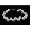 Image 2 : 277.68CTW 18" WHITE FRESHWATER PEARL NECKLACE METAL LOC