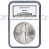 Image 1 : Certified Uncirculated Silver Eagle 2008 MS69