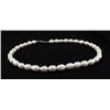 Image 2 : 239.99CTW 18" WHITE FRESHWATER PEARL NECKLACE METAL LOC