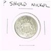 Image 1 : 18? SHIELD NICKEL!!