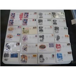 24 Various Dates of First Day of Issue