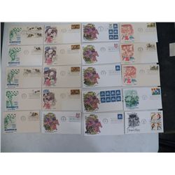20 Misc. First Day of Issue stamps