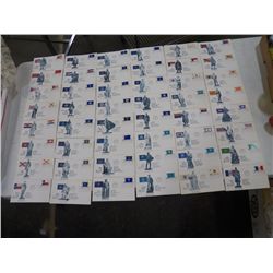 48 First Day Issue 1976 Stamps