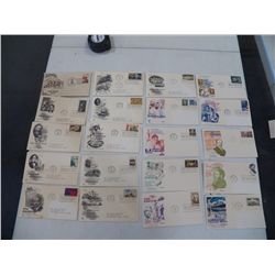 20 Misc. First Day of Issue Stamps