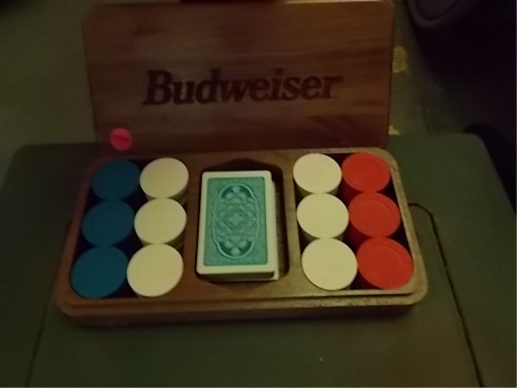 Budweiser Poker Chip Set