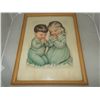 Image 1 : Vintage picture of two children