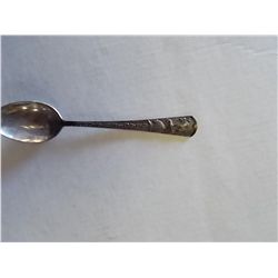 Glacier Park 4 ½” Ram & Indian head sterling spoon