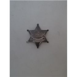 Hopalong Cassidy 1 7/8” 6 point rare sterling