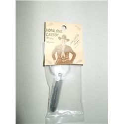 1992 Hopalong Cassidy bullet key ring,