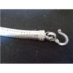 Viking Knit Sterling Silver Chocker Chain 259.3 grams 17 1/2"Long