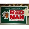 Image 1 : Red Man Chewing Tobacco  approx. 11” x 15 ½”