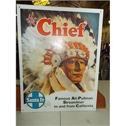 ‘The Chief’ Santa Fe Railroad Famous All-Pullman