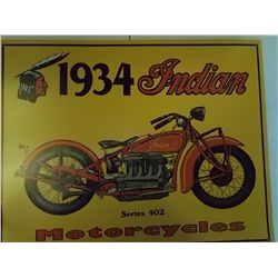Indian Motorcycles 1934 Series 402