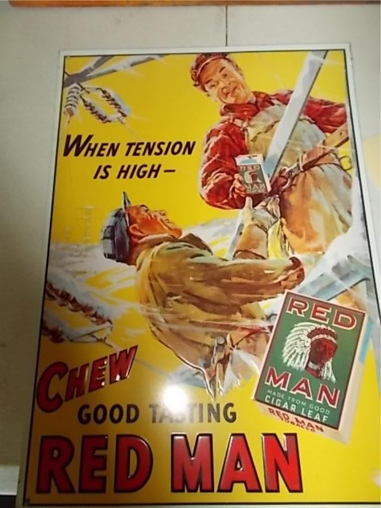 Red Man Chewing Tobacco America’s Best Chew