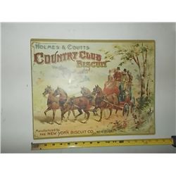 Country Club Biscuit Sign