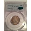 RARE 1875 Carson City 20 Cent Coin, PCGS AU-58 CAC