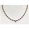 Image 1 : NATURAL 24.00 CTW CITRINE NECKLACE .925 STERLING SILVER