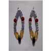 Image 1 : Natural 41.60ct Tanzanite,Ruby,Semi Precious Earring .9