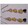 Image 1 : Natural 14.35 ctw Semi Precious Earring .925 Sterling