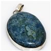 Image 1 : Natural 110.5 ctw Semi Precious .925 Sterling Pendant