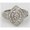 Image 1 : Natural 5.2g CZ Ring .925 Sterling Silver