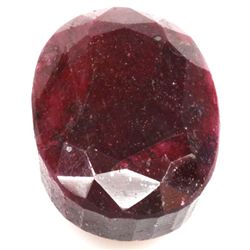 Natural African Ruby 110.34ctw  Oval Stone