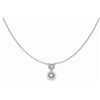 Image 1 : GENUINE 0.35 CTW DIAMOND NECKLACE 14K GOLD