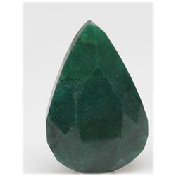 Natural 123.44 Ctw African Emerald Long Pearcut