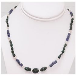 NATURAL 88.00 CTW TANZANITE AND MIXED SEMI-PRECIOUS NEC