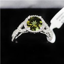 4.32g 14k White Gold Diamond Ring