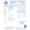 Image 2 : Diamond EGL Cert. Pear 4.01 ctw G, Si2