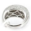 Image 3 : Genuine 3.95 ctw Anniversary Tappered Diamond Ring 18kt