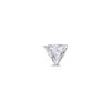 Image 1 : EGL Certified 0.92 ct TRIANGULAR BRILLIANT 1  E, VS2