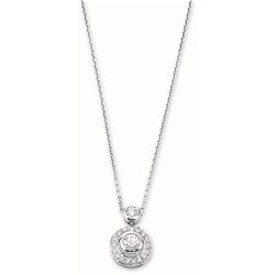 GENUINE 0.50 CTW DIAMOND NECKLACE 14K GOLD