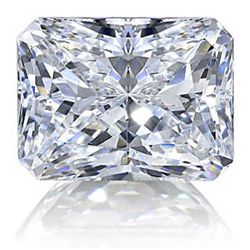 Diamond GIA Cert. Rect Mod 1.00 ct E VS1