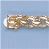 Image 1 : Genuine 7" 14k  Gold-Yellow  7.09mm Charm Bracelets 22g