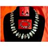 Image 1 : NATURAL 425 CTW KISHI BLACK PEARLS WITH CRYSTAL TRIBAL