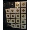 Image 2 : 28. (3) 1937 D & (14) 38 D Buffalo Nickels in a plastic page.