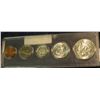 Image 2 : 865. 1964 Year Set With Silver. BU