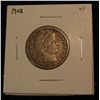 Image 1 : 954. 1902 Barber Quarter VF.