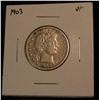 Image 1 : 957. 1903 Barber Quarter VF.