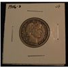Image 1 : 966. 1906D Barber Quarter VF.