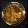 Image 1 : 513. 1855 Year of Engineering Feats Proof Bronze Medal. Encapsulated. 1 3/4" diameter.