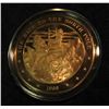 Image 1 : 514. 1909 The Race to the North Pole Proof Bronze Medal. Encapsulated. 1 3/4" diameter.